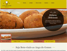 Tablet Screenshot of angudogomes.com.br